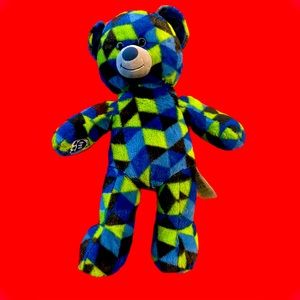 Build-A-Bear Geometric Pattern Bear